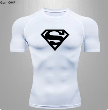 Camiseta de Compresión Fitness Hombre