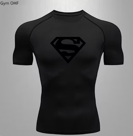 Camiseta de Compresión Fitness Hombre