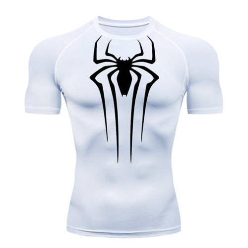 Camiseta Compresión Fitness Hombre | Manga Corta Dry Fit