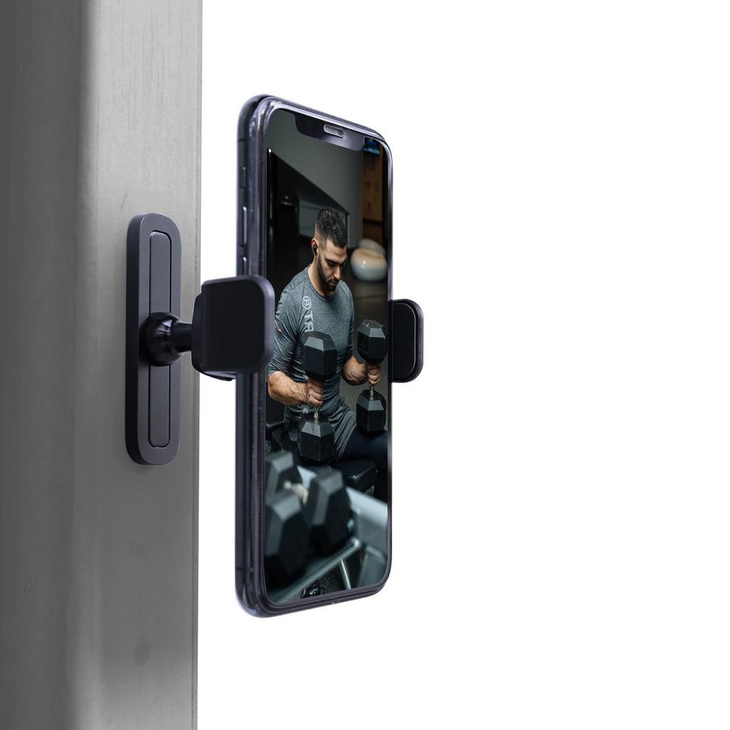 Soporte Magnético 360° para Celular | Ideal para Gym y Entrenamiento